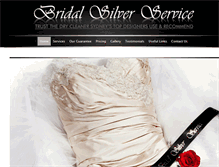 Tablet Screenshot of bridalsilverservice.com.au